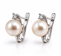 Ohrringe Dame in Gold Perla OROR-31-198